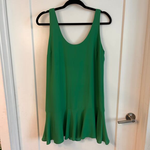 Amanda Uprichard Green Soren Jungle Mini Dress Size Medium - Picture 3 of 11